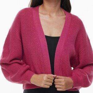 Wilferd Unwind Merino Wool Waist Cardigan